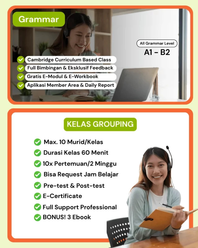 Kelas Grammar - Grouping