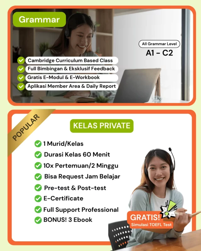 Kelas Grammar - Private