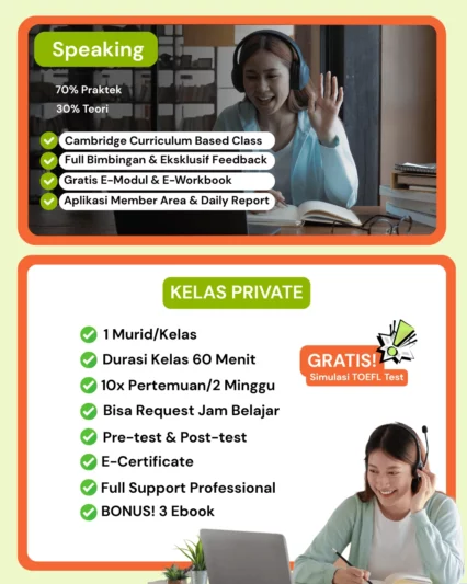 Kelas Speaking - Private
