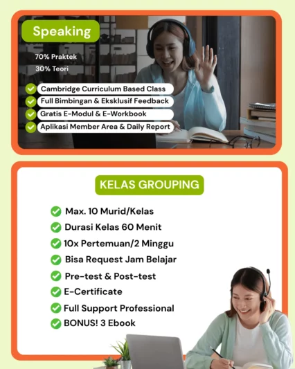 Kelas Speaking - Grouping