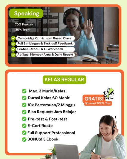 Kelas Speaking - Regular